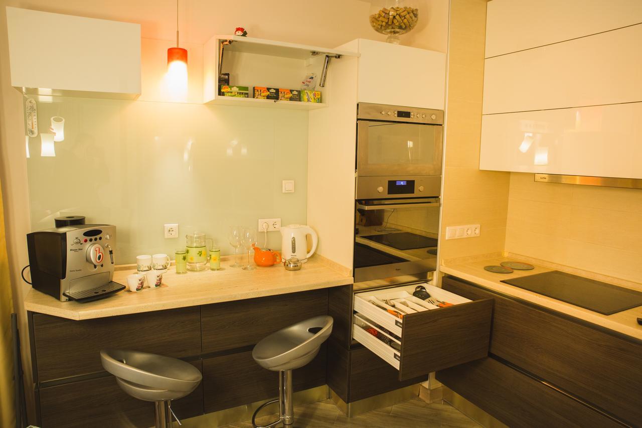 Apartments "Pleasure" キエフ エクステリア 写真