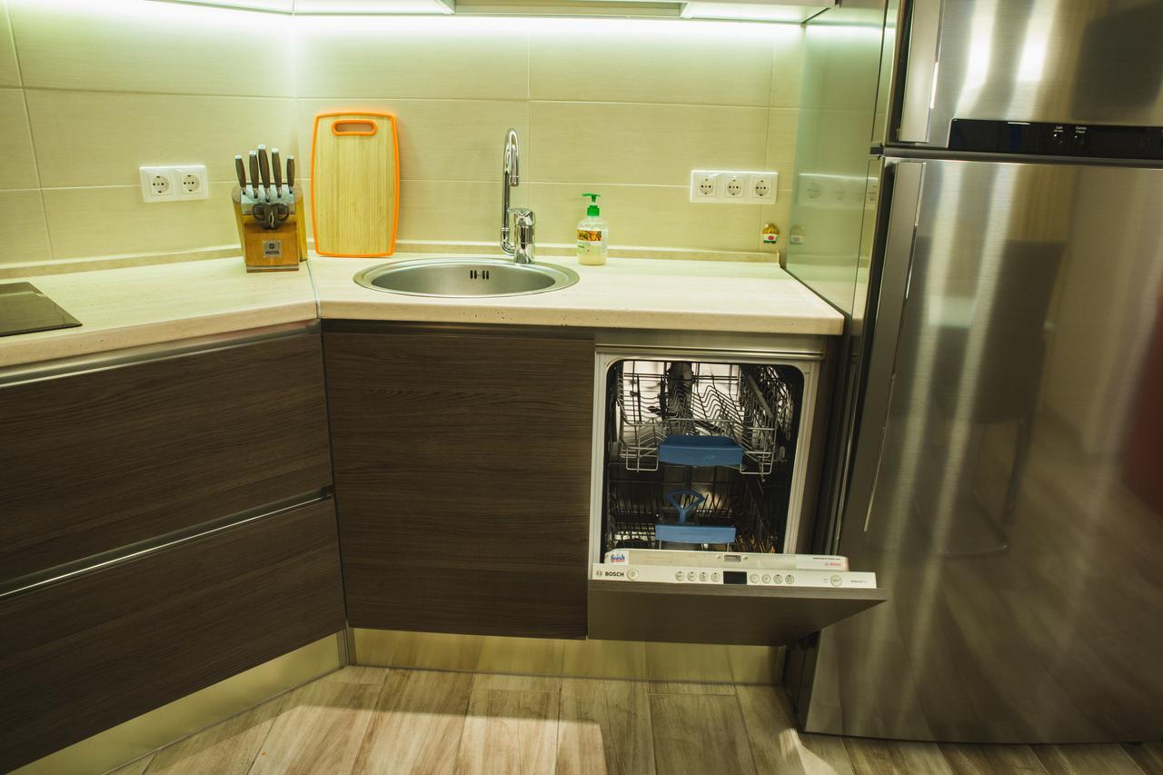 Apartments "Pleasure" キエフ エクステリア 写真
